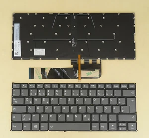 For Lenovo C340-14API C340-14IML C340-14IWL Keyboard Backlit DE German Tastatur - Picture 1 of 3