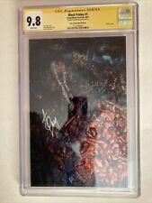 Black Friday #1 Virgin Metal Cover Limited To 30 Signed By Alan Quah CGC 9.8