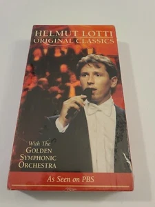 Helmut Lotti Original Classics With the Golden Symphonic Orchestra NEW VHS tape - Picture 1 of 6