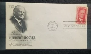US FDC # 1269 Herbert Hoover President 1965. - Picture 1 of 6