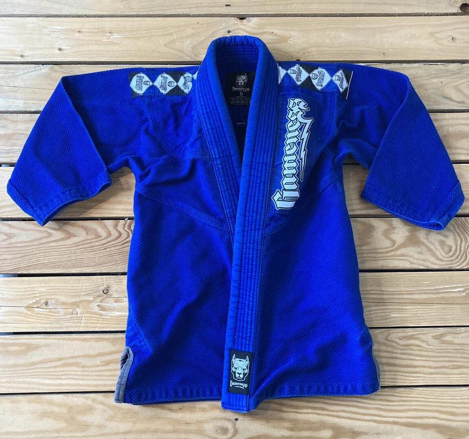 Chaqueta de Karate Gameness Niños Talla 0 Azul L9 Foto 1 de 4