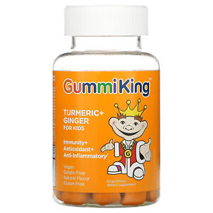 Turmeric + Ginger For Kids, Immunity + Antioxidant + Anti-Inflammatory, Mango,
