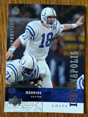PEYTON MANNING, 2003 UD SUPERSTARS #106 - Image 1 of 2