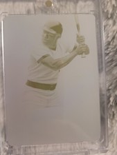 2014 Joe Morgan CLASSICS 1/1 printing Plate CINCINNATI REDS,  BIG RED MACHINE
