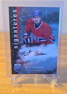 2007-08 Be A Player Signatures #S-TP Tomas Plekanec MONTREAL CANADIENS - Picture 1 of 2