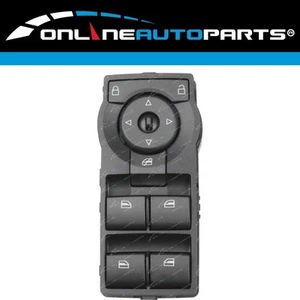 Power Window Master Switch w/ Green LED for Holden/HSV VE Series 2006-Onward - Picture 1 of 2