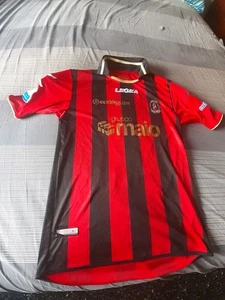 MAGLIA SHIRT FOOTBALL MATCH WORN VIRTUS LANCIANO 1924 HOME LEGEA L. SERIE B EURO - Imagen 1 de 11