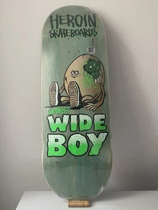Heroin Skateboards Swampy Wide Boy 10.75 Deck NEU / SEALED - Bild 1 von 2