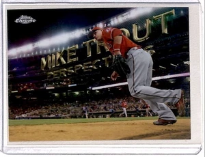 2016 Topps Chrome Perspectives Mike Trout Los Angeles Angels #PC-16 - Picture 1 of 2