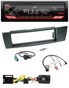 JVC Bluetooth USB DAB Lenkrad Autoradio für BMW 1er E87 3er E90-3 X1 E84 - Bild 1 von 10