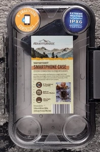 Adventuridge Watertight Storage Case Black Tint Beach Boat Pool Hiking-Ready NEW - Picture 1 of 3