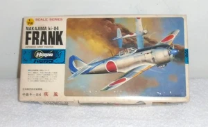 1982 Hasegawa Japanese Nakajima ki-84 Frank Aircraft Kit - 1/72 - New Tool Year - Bild 1 von 1