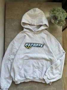 Picante London FW22 Mens Oversized Gray Logo Hoodie Size 2XL - Imagen 1 de 11