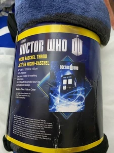 Manta polar mediana Doctor Who Tardis - Imagen 1 de 2