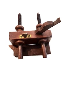 FINE 19thC Antique N.YORK  1850 Wood Plow Plough Plane - Picture 1 of 9