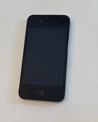 Apple iPhone 4 16GB Ungeprüft Teilespender Glas & Display Ok Schwarz - Bild 1 von 2