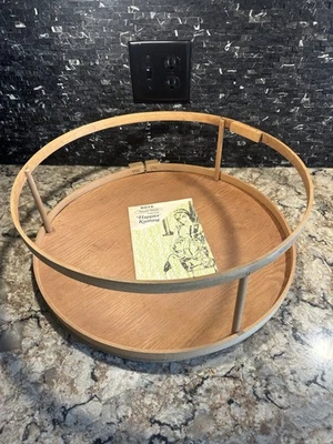 Quilters Lap Frame 18” Portable Wood Embroidery Needlework Hoop Vintage Boye - Image 1 of 4