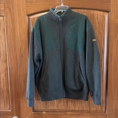 Chaqueta de Lana Beretta Wind Barrier Northeastern Cremallera Verde XL Foto 1 de 4