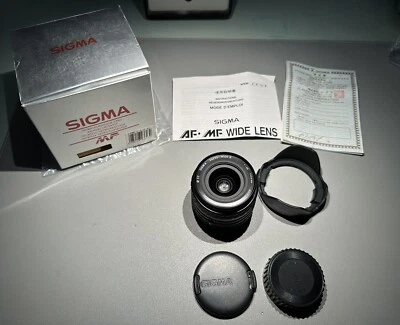 Sigma 24mm f/2.8 MF Lens for Nikon 35MM AI-S Mount. Super wide II - Image 1 of 4
