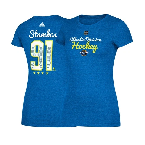Steven Stamkos NHL Adidas Women's All Star Authentic Ice Jersey Blue T-Shirt Cover