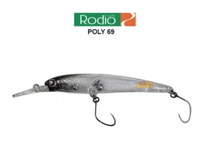 POLY 69 RODIO 3,7 GR COLORE 01 TRASPARENTE  MINI CRANK PER AREA TROUT SPINNING  - Foto 1 di 1