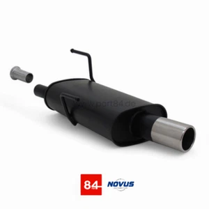 Silenciador deportivo peugeot 206/206 cc 1x76mm - Imagen 1 de 1