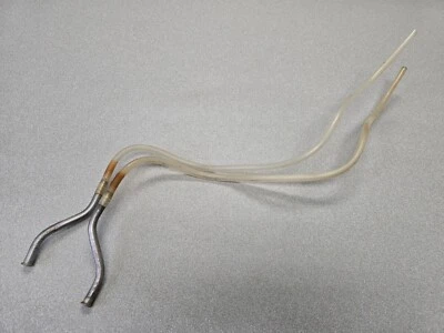 PAIR USED ORIGINAL PORSCHE 914 914-6 BRAKE MASTER CYLINDER INTAKE TUBES #6 — 第 1/4 张图片