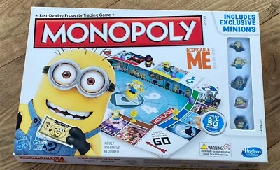 Monopoly Despicable Me Board Game by Hasbro Gaming. Excellent Condition Complete - Image 1 of 4