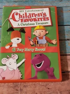 CHILDREN'S FAVORITES - 6 SHOWS - DVD - BARNEY, BOB THE BUILDER, ANGELINA, KIPPER - Picture 1 of 2