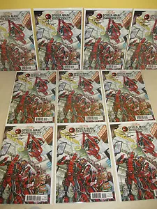 SPIDER-MAN DEADPOOL #14 - Firmado y #'d por TODD NAUCK Costa a Costa VARIANTE 6-15 - Imagen 1 de 5