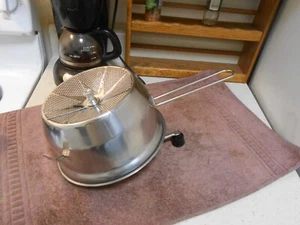 FOLEY 3,5 cuartos Molino de Alimentos Ricer Masher Acero Inoxidable ¡SIGNOS DE USO MUY LEVES! - Imagen 1 de 3