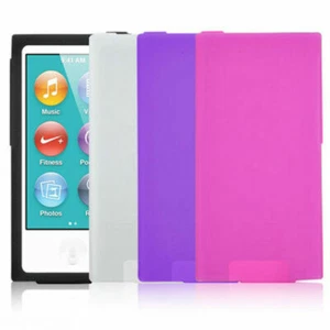 Silicone Soft Skin Case Cover for Apple iPod Nano 7th & 8th Generation - Picture 1 of 17