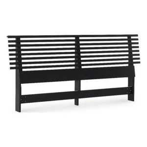 Signature Design by Ashley Danziar Black King Slat Headboard - Picture 1 of 1