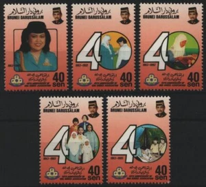 Brunei 1994 - Mi-Nr. 479-483 ** - MNH - Pfadfinder / Scouts - Bild 1 von 1