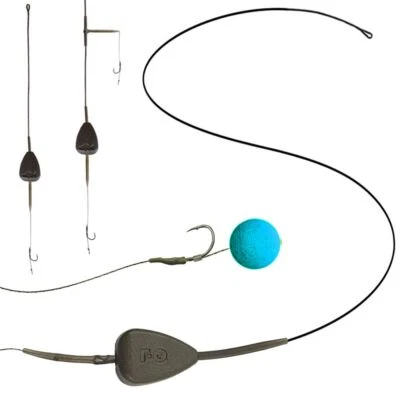 LEAD IN-LINE Carp Rig Blei Montage fließende stehende Gewässer für PVA Bags Haar - Bild 1 von 4