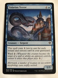 MTG Dominaria United Tolarian Terror 072/281 LP - Picture 1 of 2