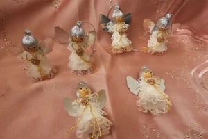Weihnachtsbaum Schmuck 6er Set Engel - Bild 1 von 3