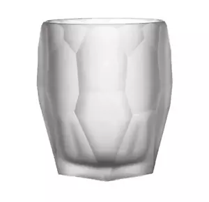 MARIO LUCA GIUSTI ANTARCTICA ACRYLIC ICE BUCKET CLEAR FROST 9" NEW WITH DEFECT - Picture 1 of 8