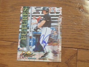 Jeff Inglin Autographed Hand Signed Card Chicago White Sox Royal Rookies Red S