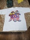 True Vintage Taz And Bugs Chicago Bulls Ganster T Shirt Xxl Double Sided 2Xl