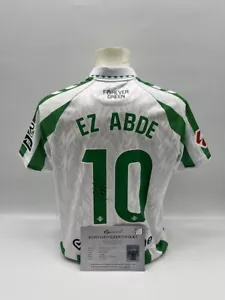 Maglia Matchworn Betis Siviglia indossata e firmata da Abde Ezzalzouli 25/01/25 - Foto 1 di 7