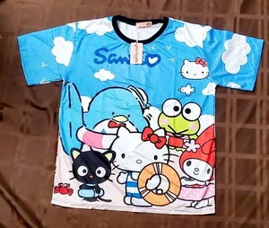 Sanrio Characters Blue Pajamas Set - Picture 1 of 2