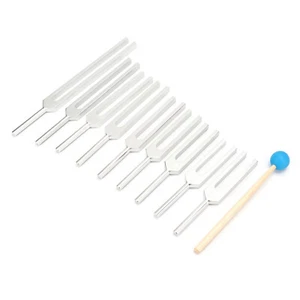 9pcs 174/ 285/ 396/ 417/ 528/ 639/ 741/ 852/ 963HZ Tuning Fork Sound Healing - Picture 1 of 12