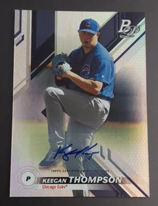 2019 Bowman Platinum Keegan Thompson Top Prospect Autograph / AUTO #TOP-24  - Picture 1 of 2