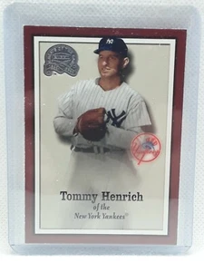 Tommy Henrich 2000 Fleer Greats Of The Game Baseball - #94 - New York NY Yankees - Picture 1 of 2