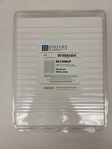 OL1245LP - Weatherproof Polyester Laser - 0.88" Circle Labels 250 Sheets - Picture 1 of 1
