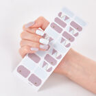 22 Tips Full Cover Nails Sticker Self Adhesive Nails Polish Decal Waterproof G