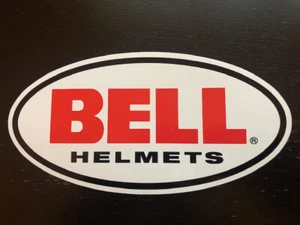 BELL Helmet Large Logo sticker/decal Motocross 7" X 3.5" - Picture 1 of 1