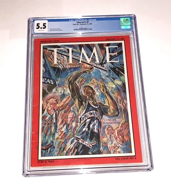 1961 Time NEWSSTAND magazine OSCAR ROBERTSON Cincinnati ROYALS ! ! Foto 1 de 2