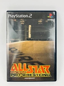 All Star Pro-Wrestling PlayStation2 PS2 sin probar con estuche dañado caja rota - Imagen 1 de 7